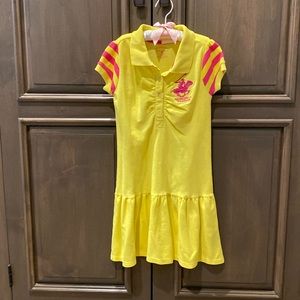 Beverly Hills Polo Club Yellow Dress